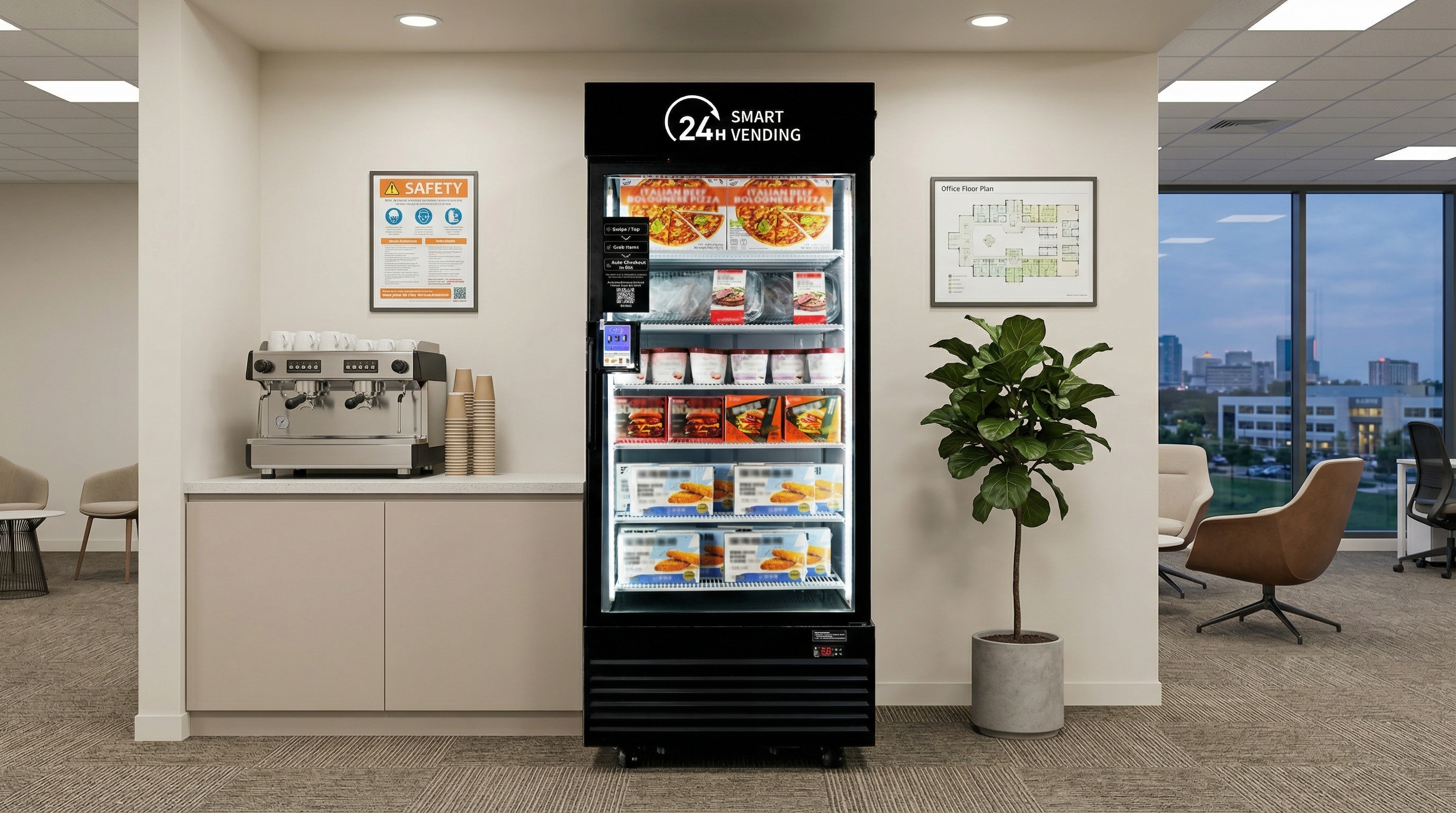 Modern AI Market in Office